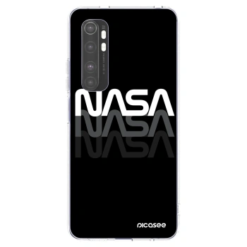 Picasee silikonska prozirna maskica za Xiaomi Mi Note 10 Lite - NASA Triple