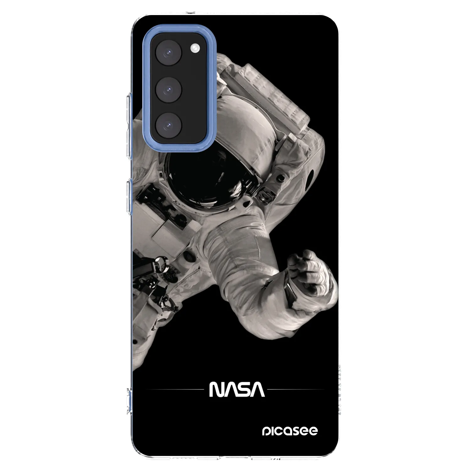 Picasee silikonska prozirna maskica za Samsung Galaxy S20 FE - Astronaut Big