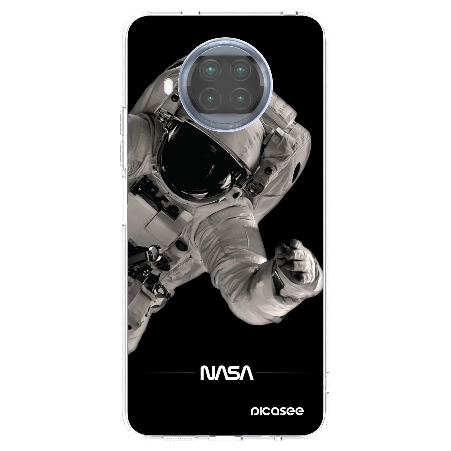 Picasee silikonska prozirna maskica za Xiaomi Mi 10T Lite - Astronaut Big