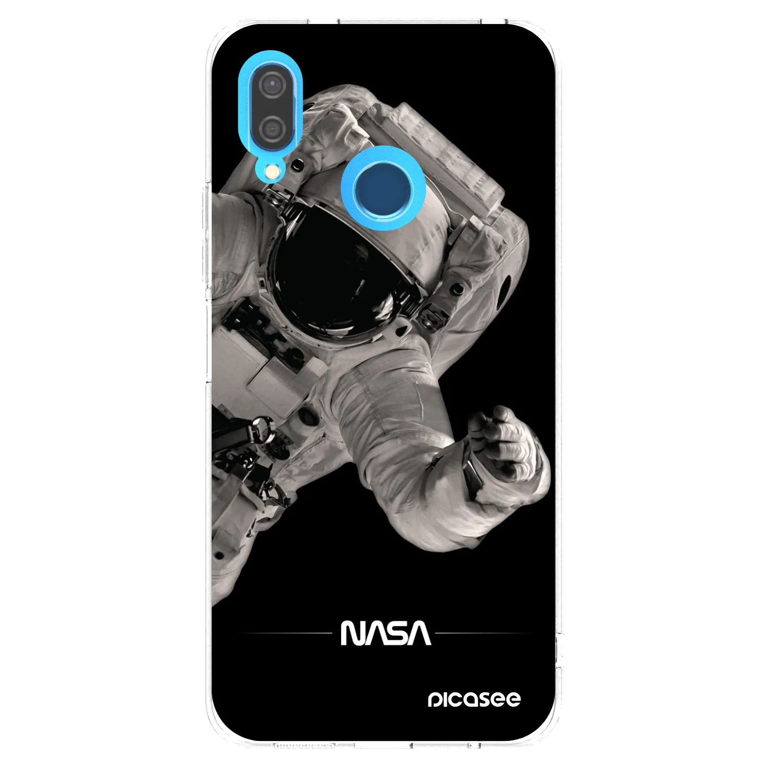 Picasee silikonska prozirna maskica za Huawei P20 Lite - Astronaut Big