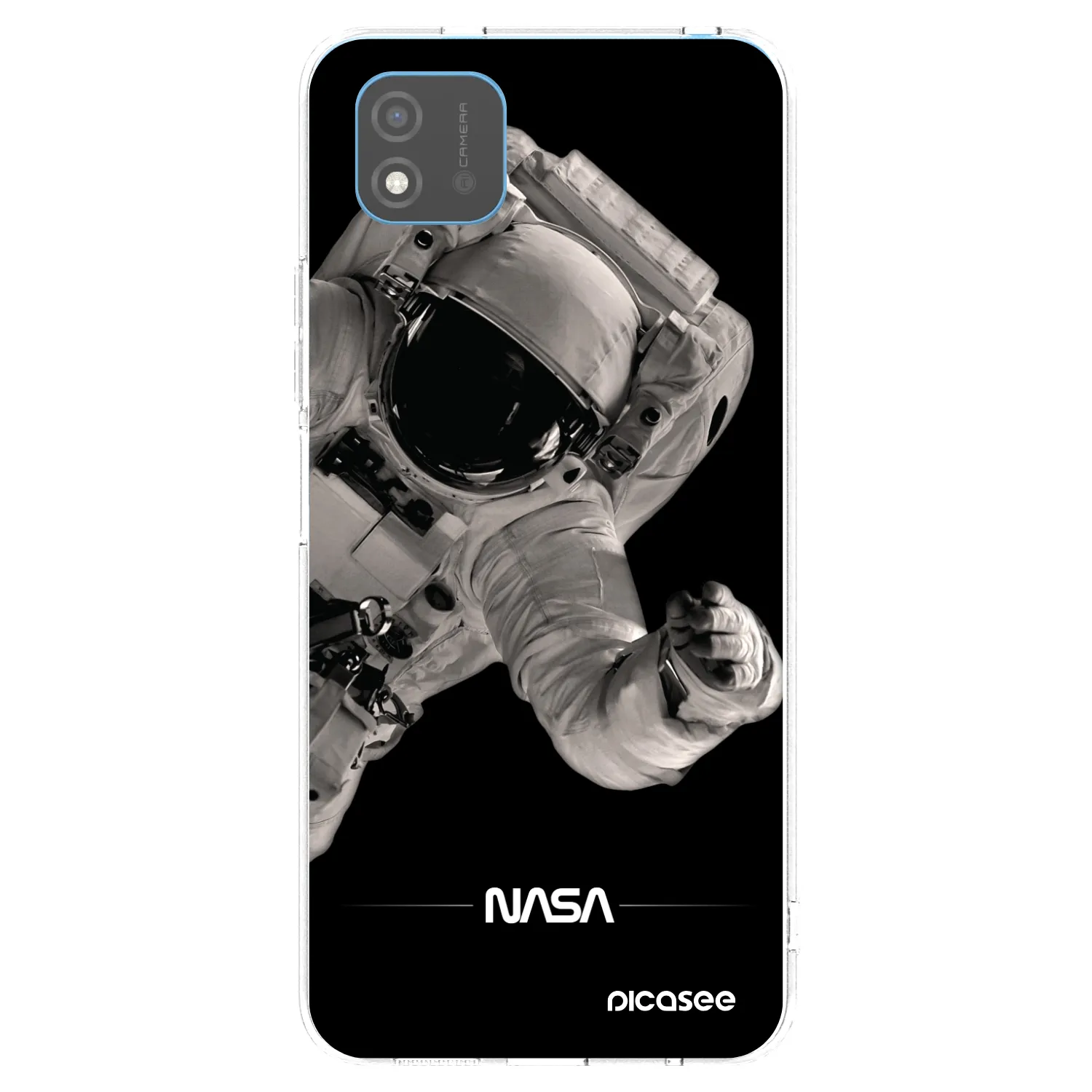 Picasee silikonska prozirna maskica za Realme C11 (2021) - Astronaut Big