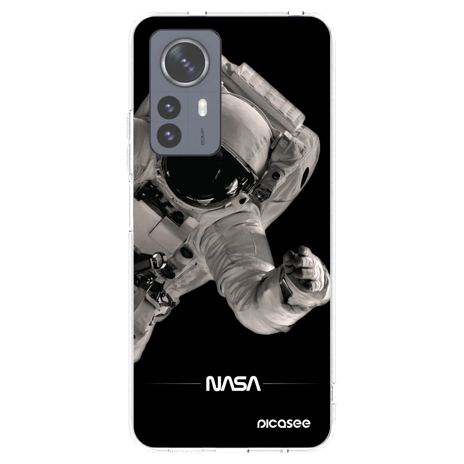 Picasee silikonska prozirna maskica za Xiaomi 12 Pro - Astronaut Big