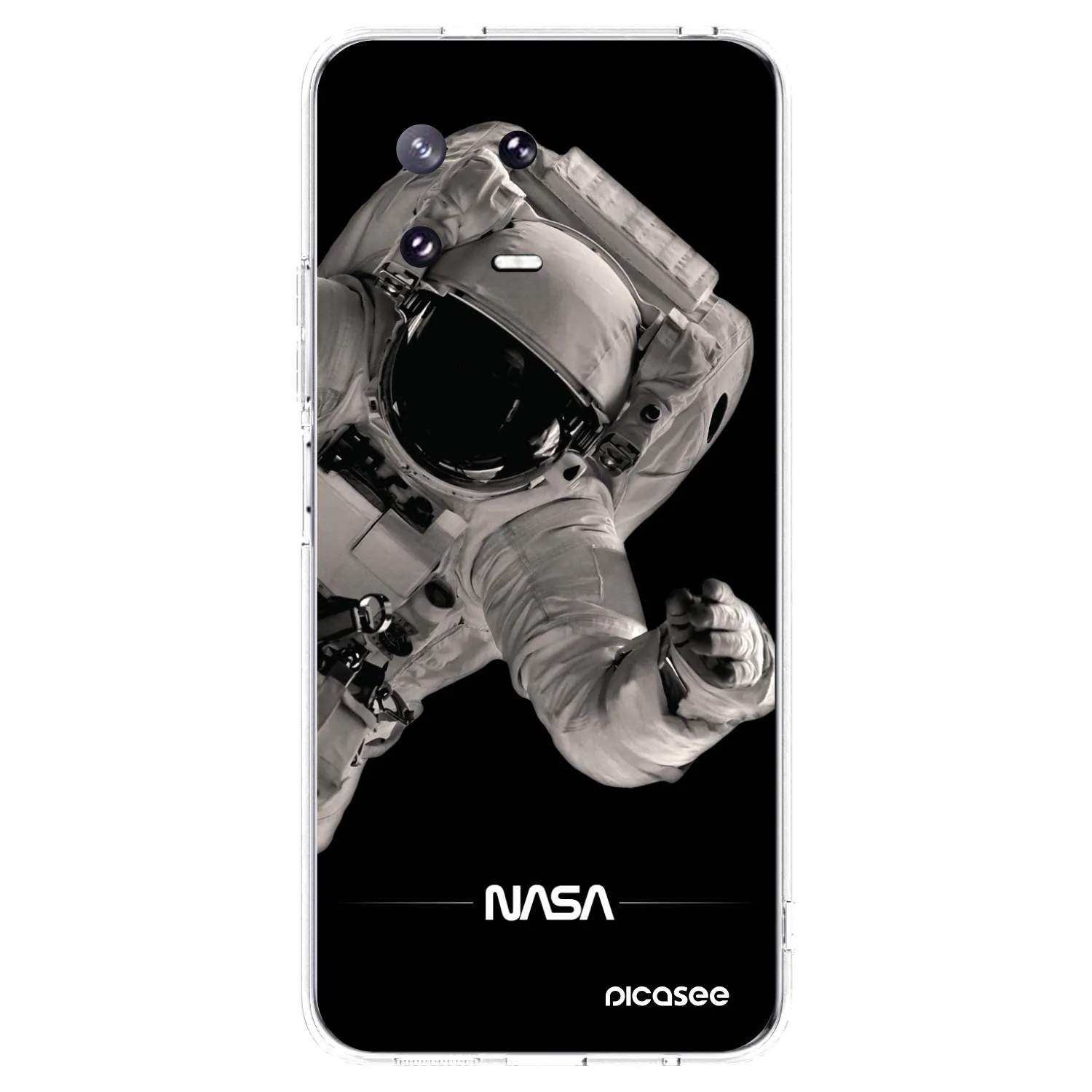Picasee silikonska prozirna maskica za Xiaomi 13 Pro - Astronaut Big