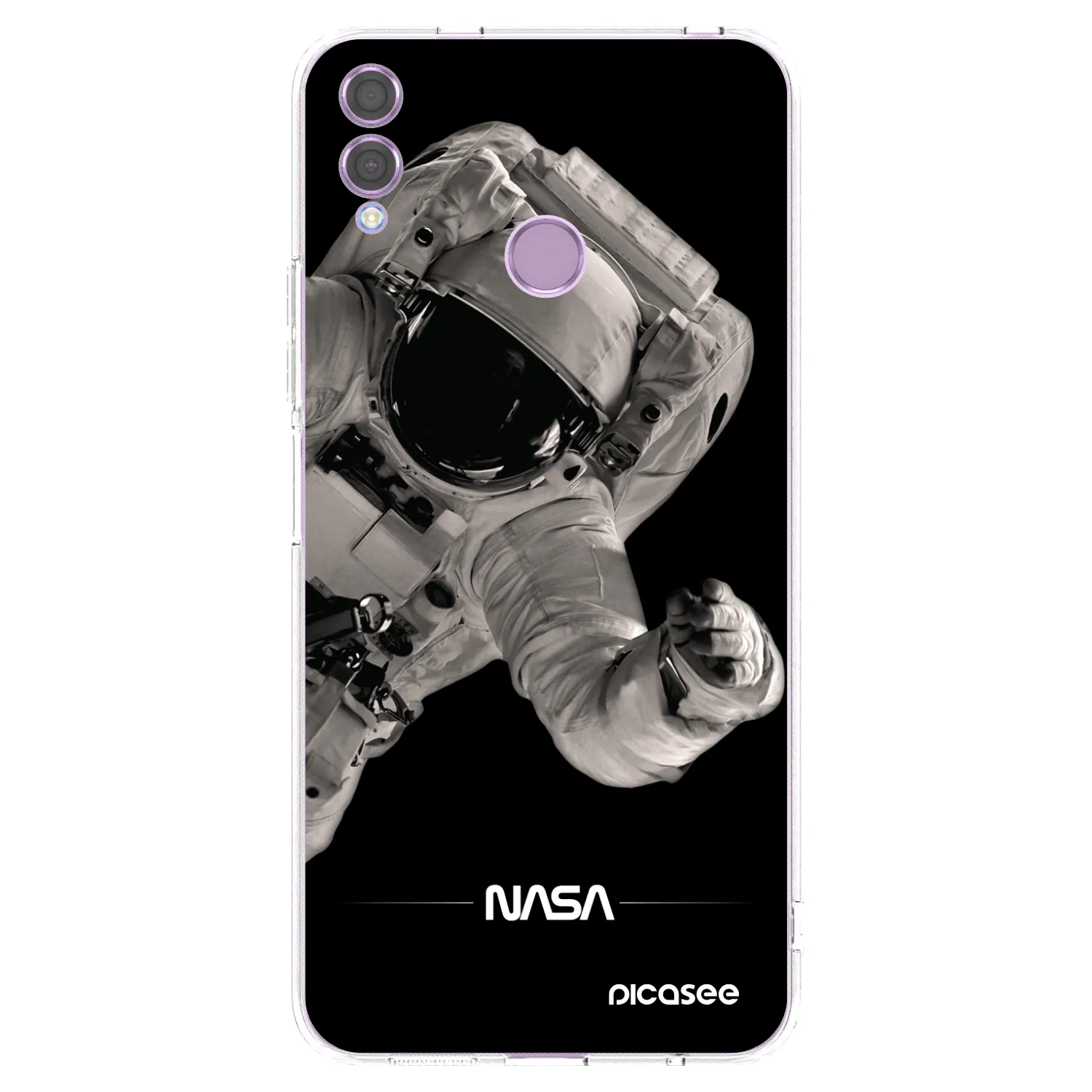 Picasee silikonska prozirna maskica za Honor 8X - Astronaut Big