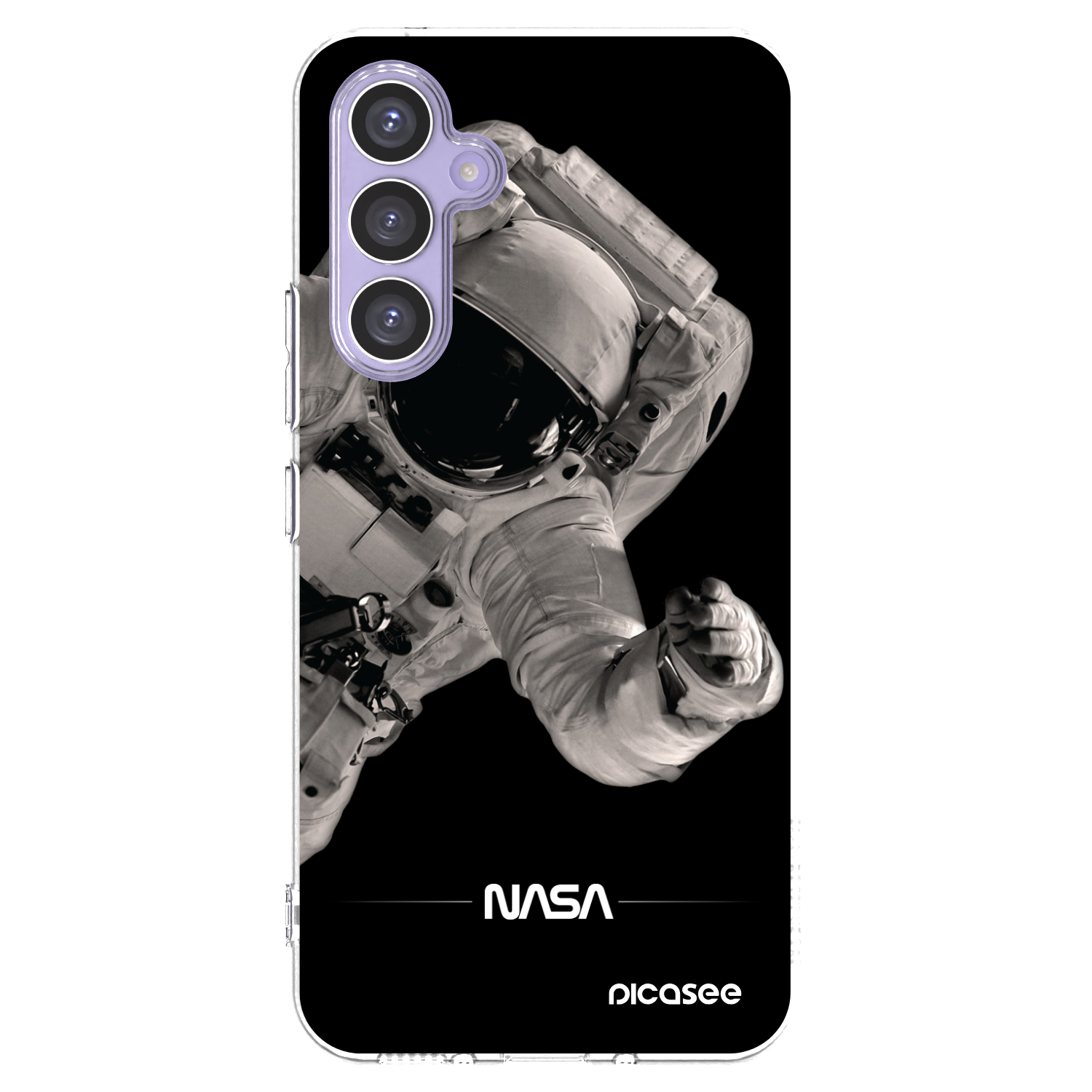 Picasee silikonska prozirna maskica za Samsung Galaxy A54 5G A546B - Astronaut Big
