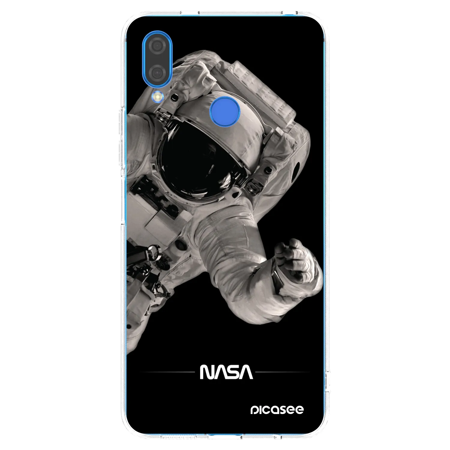 Picasee silikonska prozirna maskica za Huawei Nova 3 - Astronaut Big