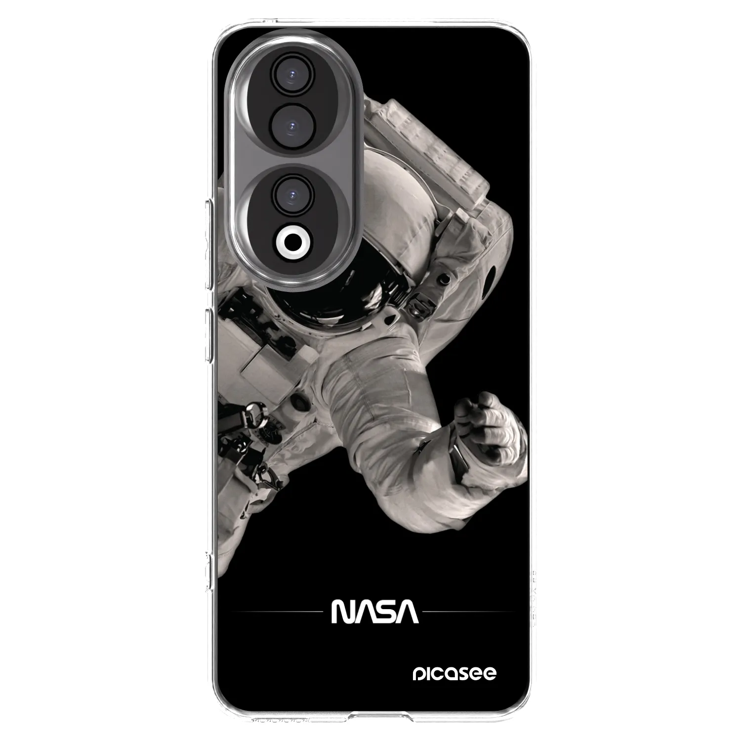Picasee silikonska prozirna maskica za Honor 90 5G - Astronaut Big