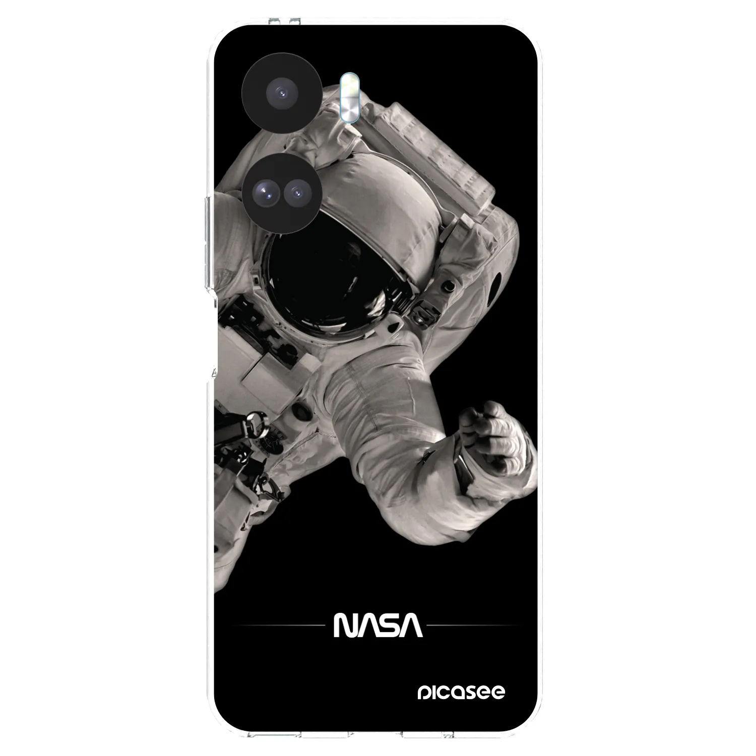 Picasee silikonska prozirna maskica za Honor 90 Lite 5G - Astronaut Big