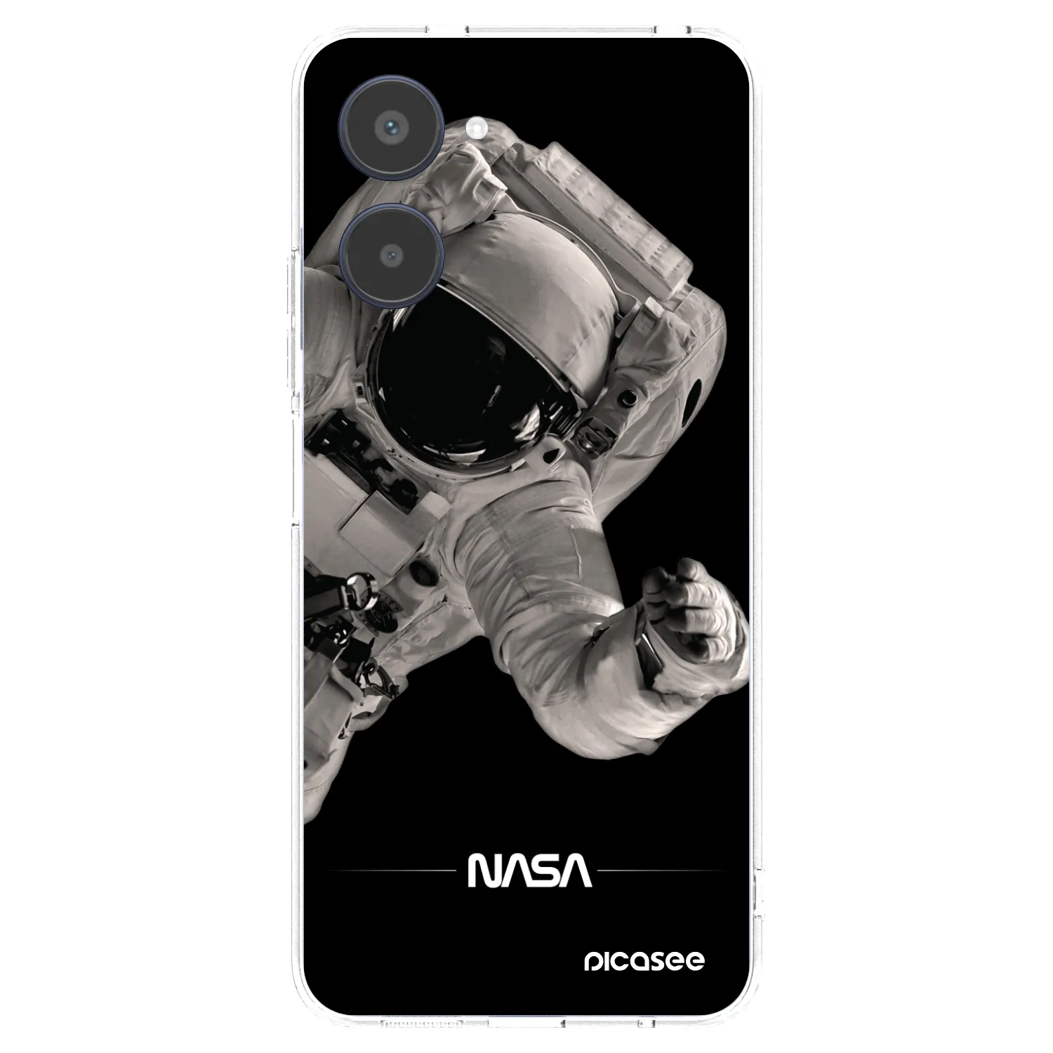 Picasee silikonska prozirna maskica za Realme 10 4G - Astronaut Big