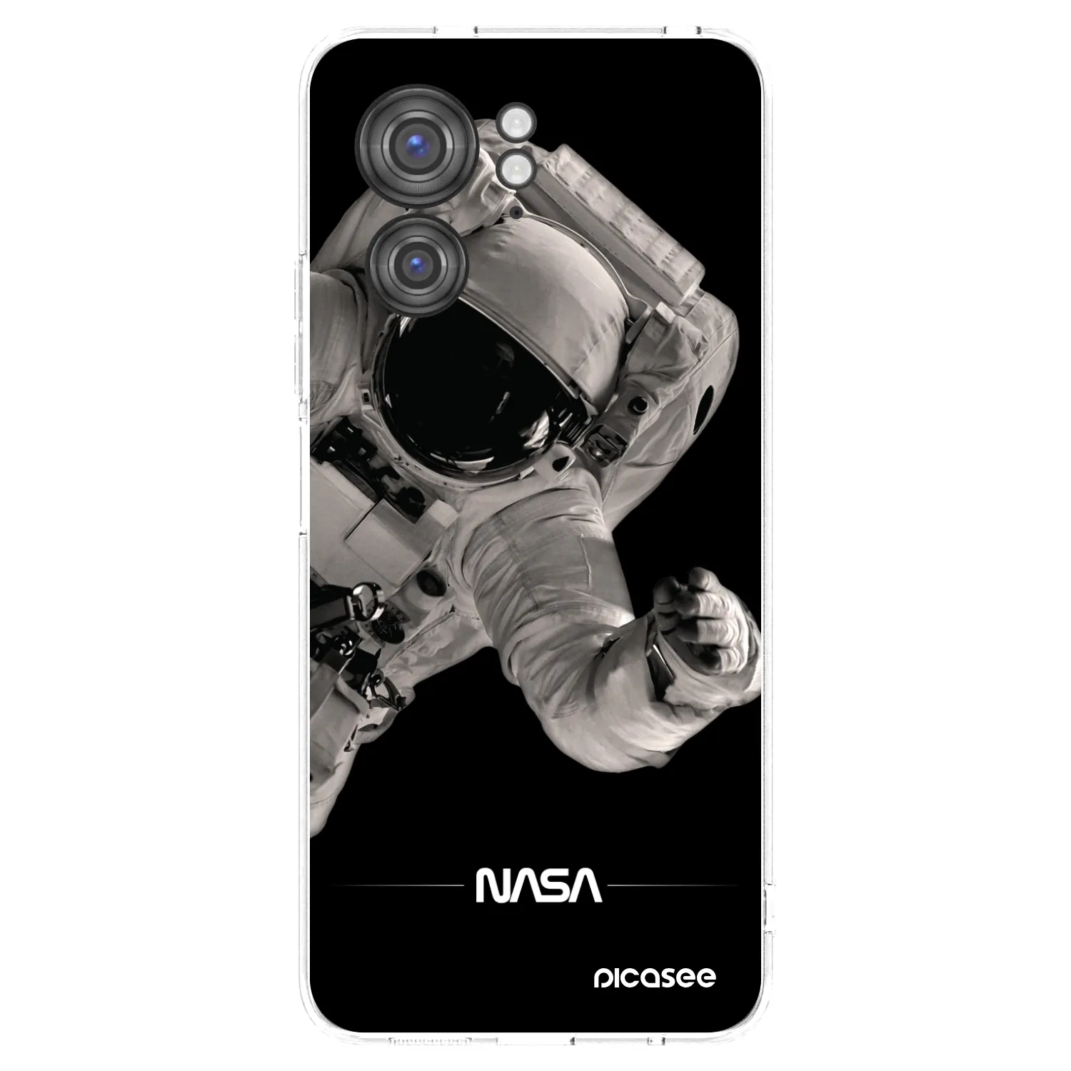 Picasee silikonska prozirna maskica za Motorola Edge 40 - Astronaut Big