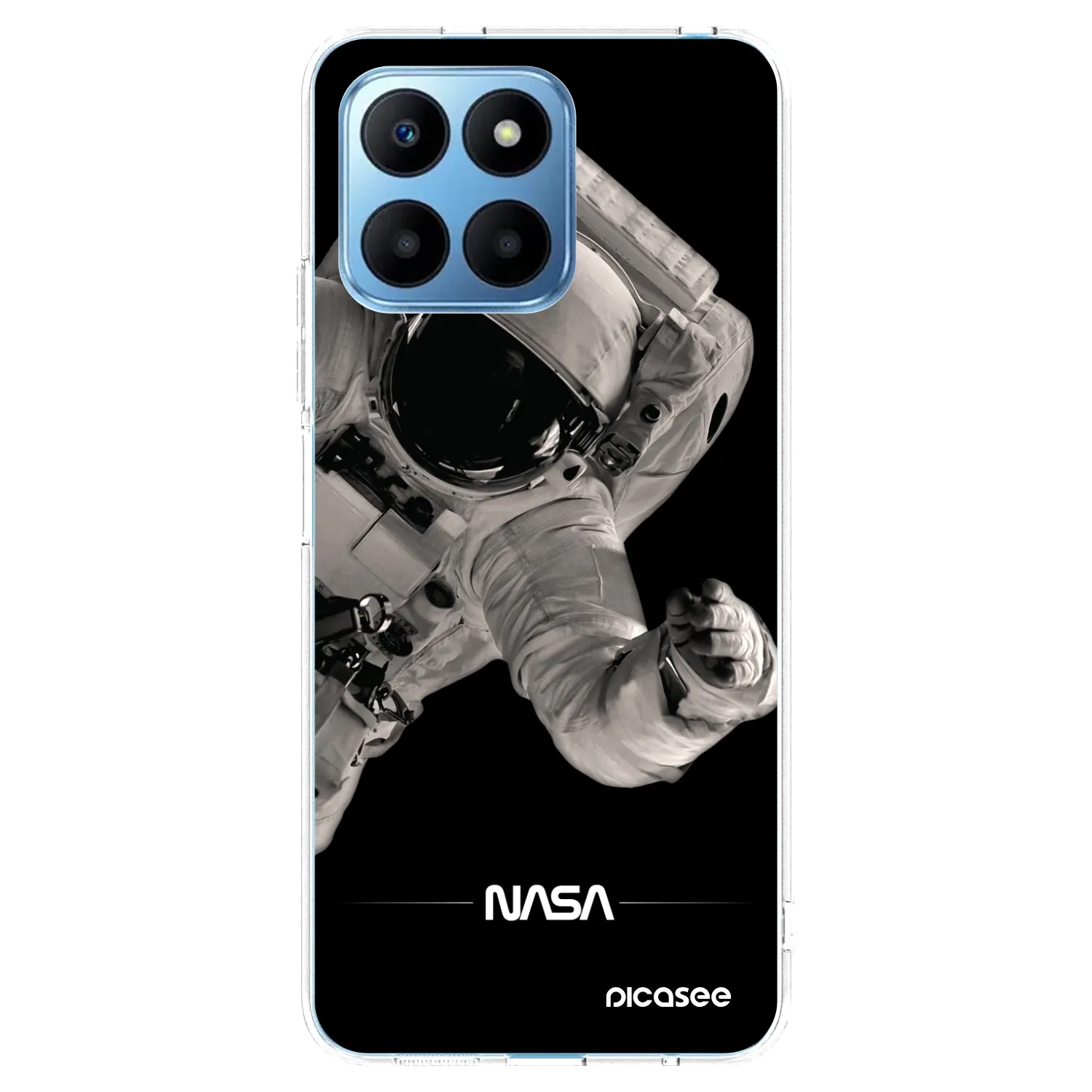 Picasee silikonska prozirna maskica za Honor 70 Lite - Astronaut Big