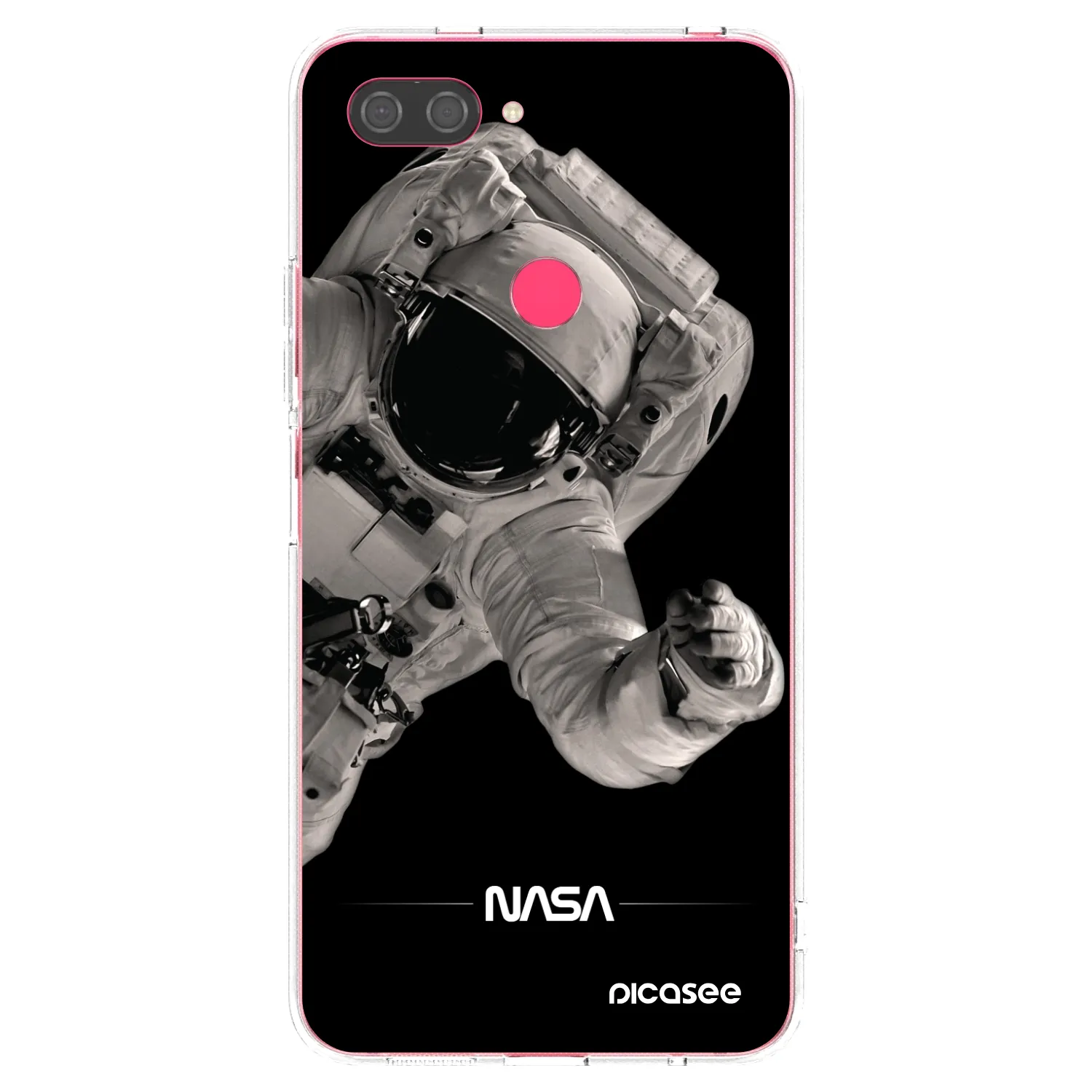 Picasee silikonska prozirna maskica za Xiaomi Mi 8 Lite - Astronaut Big