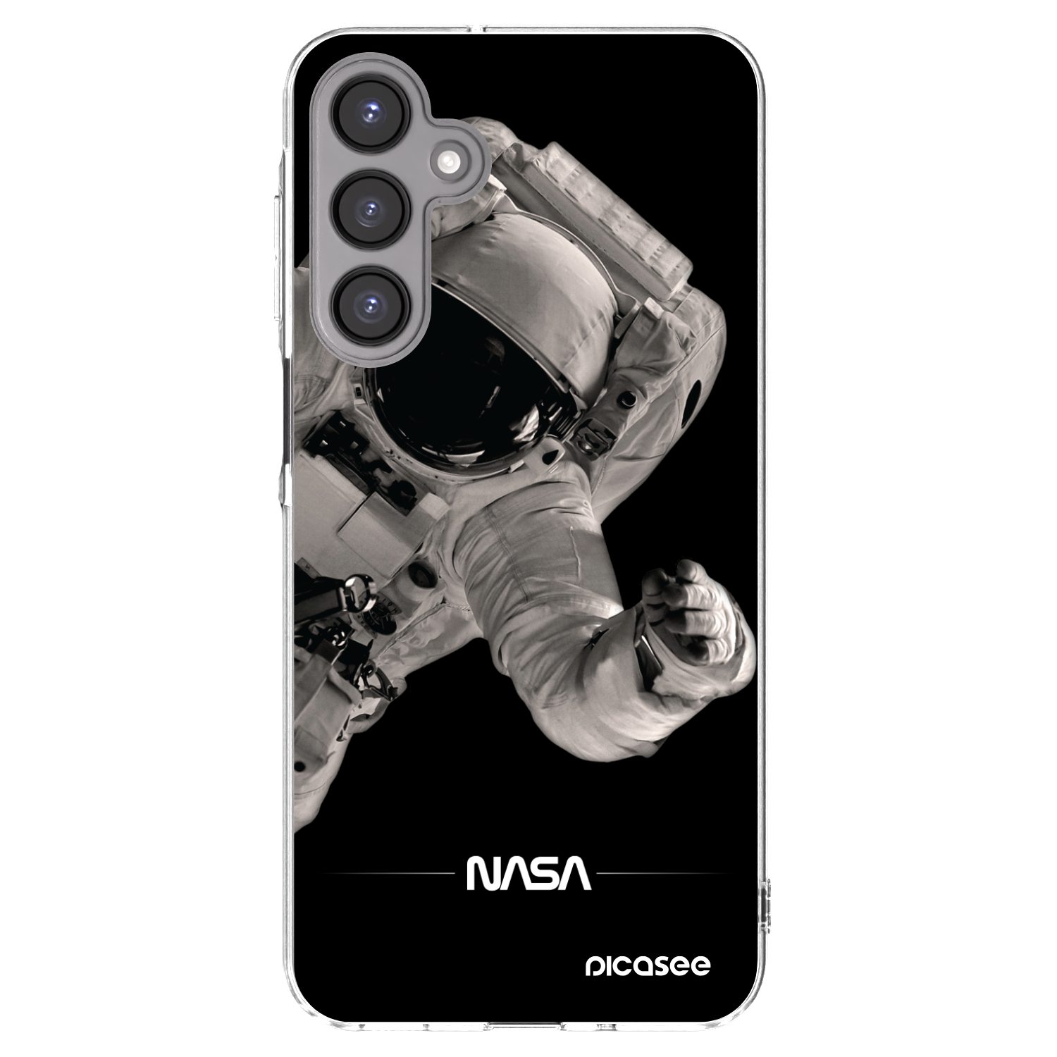 Picasee silikonska prozirna maskica za Samsung Galaxy A16 5G - Astronaut Big