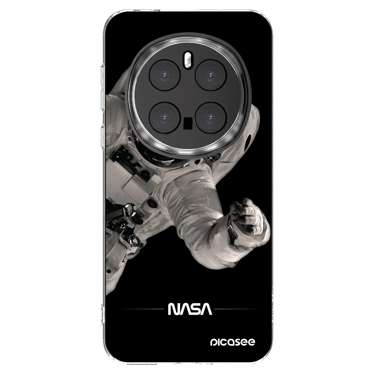 Picasee silikonska prozirna maskica za Honor Magic7 Pro 5G - Astronaut Big