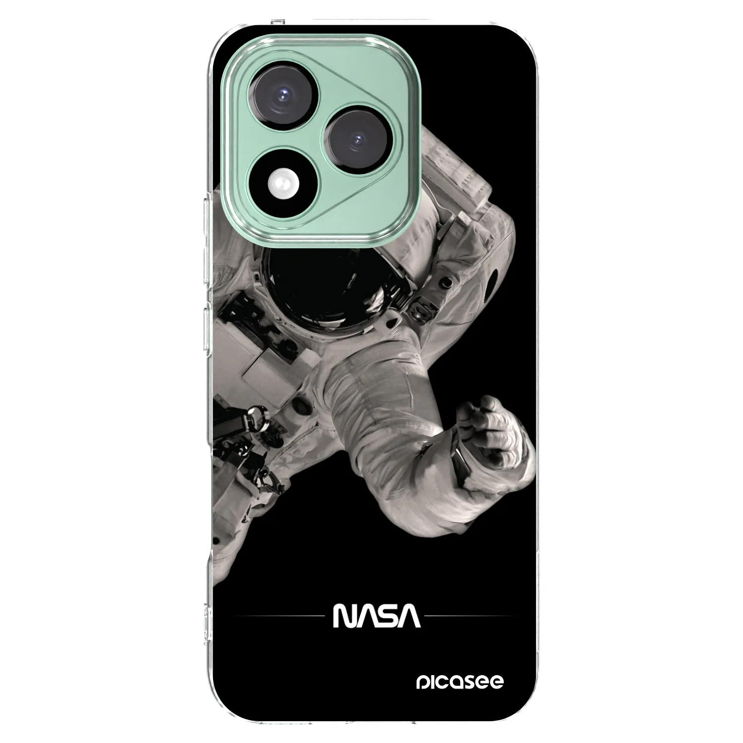 Picasee silikonska prozirna maskica za Honor 400 Lite 5G - Astronaut Big