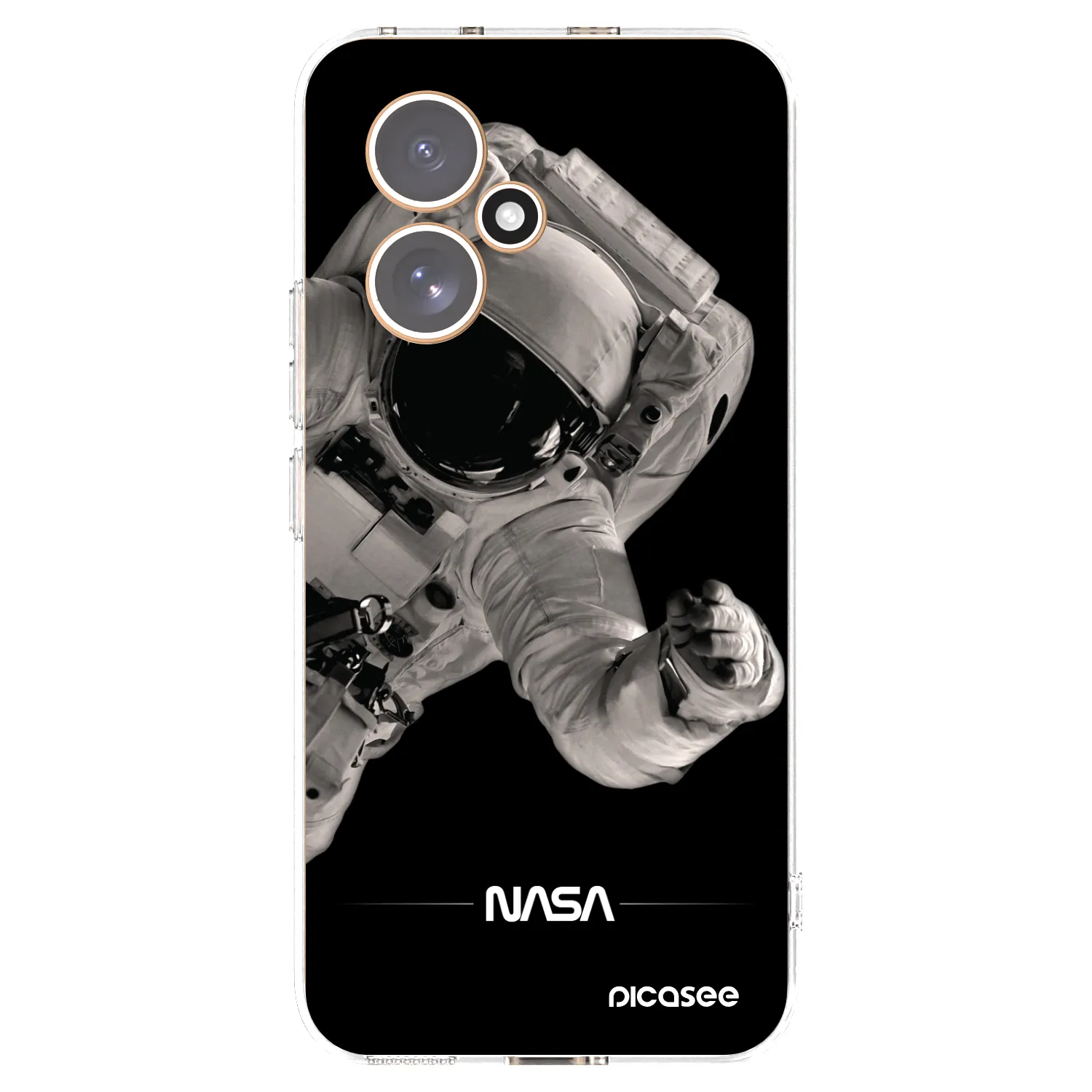Picasee silikonska prozirna maskica za Honor 400 5G - Astronaut Big