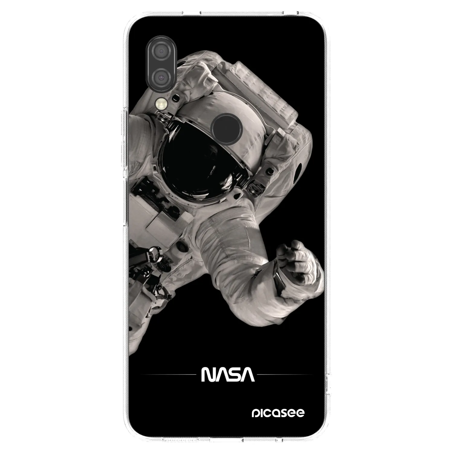 Picasee silikonska prozirna maskica za Xiaomi Redmi 7 - Astronaut Big