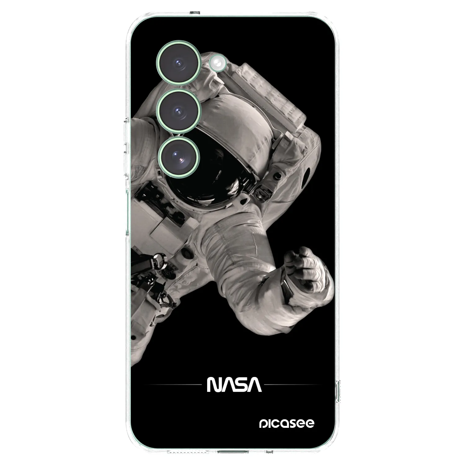 Picasee silikonska prozirna maskica za Xiaomi Redmi 15 5G - Astronaut Big