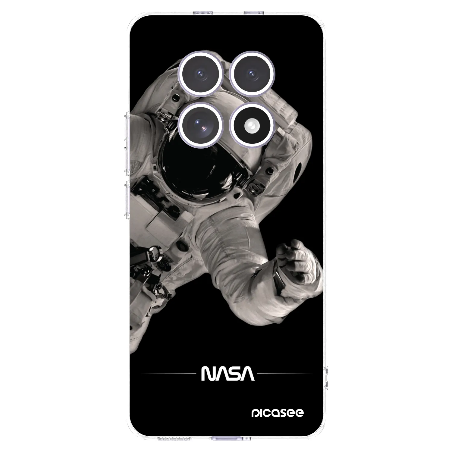 Picasee silikonska prozirna maskica za Xiaomi Redmi Note 15 - Astronaut Big