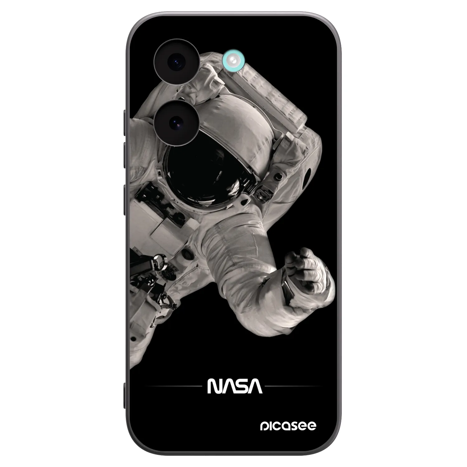 Picasee crna silikonska maskica za Xiaomi Poco X8 Pro - Astronaut Big
