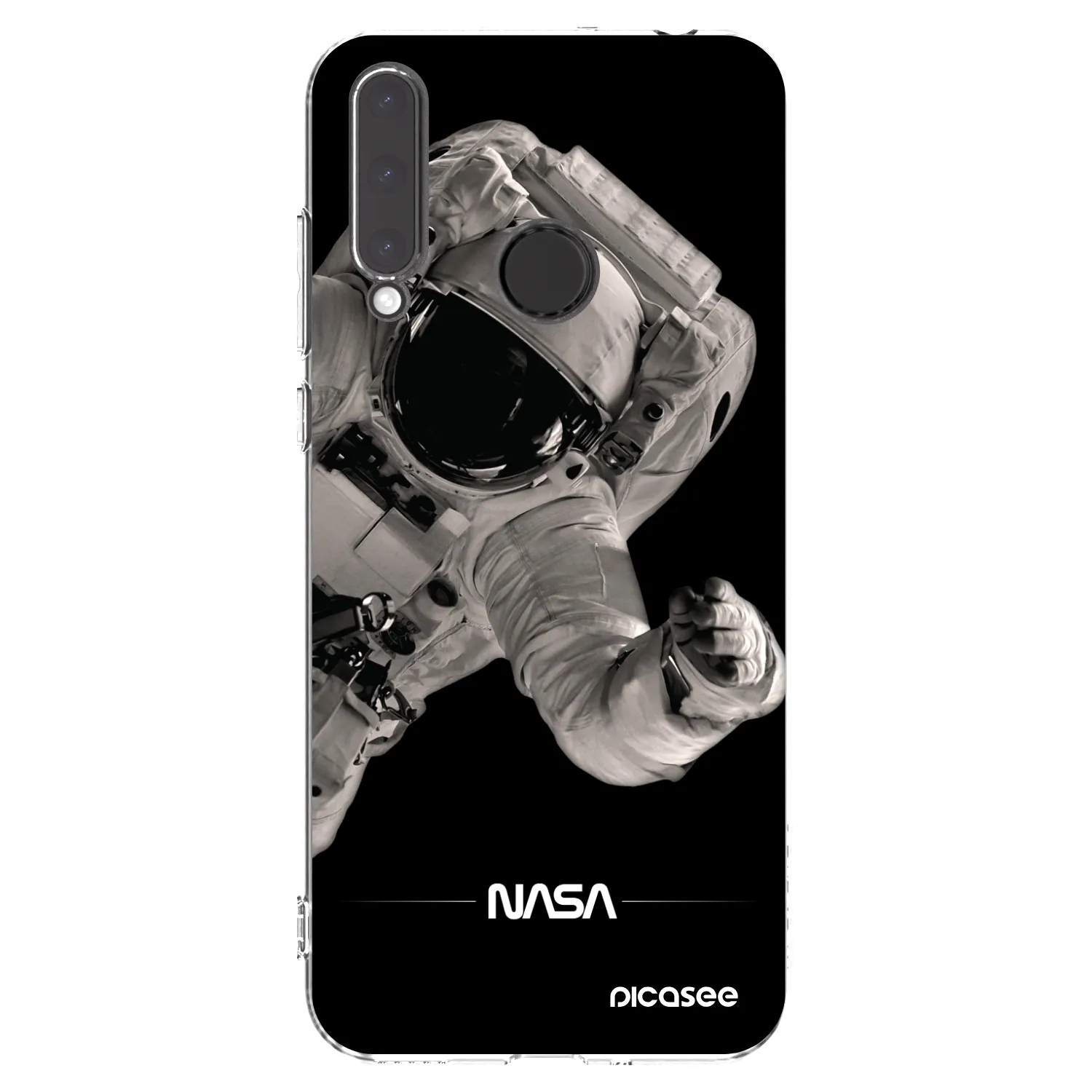 Picasee silikonska prozirna maskica za Honor 20 Lite - Astronaut Big