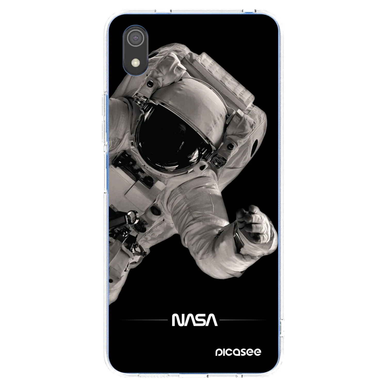 Picasee silikonska prozirna maskica za Xiaomi Redmi 7A - Astronaut Big