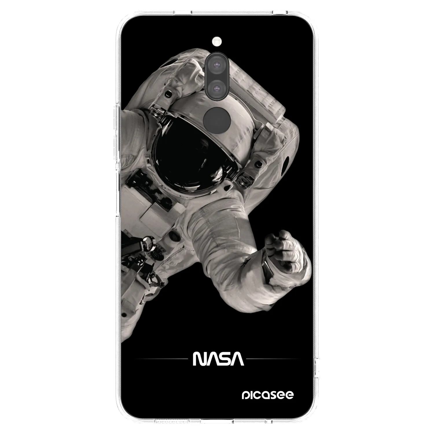 Picasee silikonska prozirna maskica za Xiaomi Redmi 8 - Astronaut Big