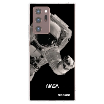 Picasee silikonska prozirna maskica za Samsung Galaxy Note 20 Ultra - Astronaut Big