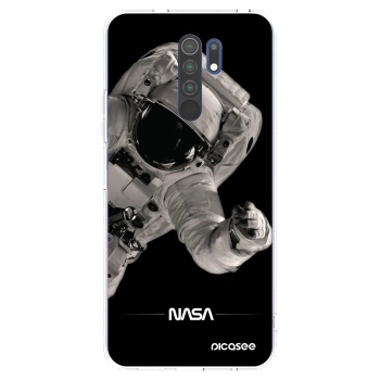 Picasee silikonska prozirna maskica za Xiaomi Redmi 9 - Astronaut Big