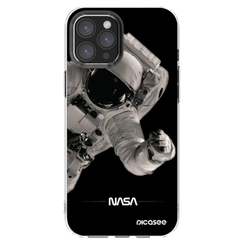 Picasee silikonska prozirna maskica za Apple iPhone 12 Pro Max - Astronaut Big
