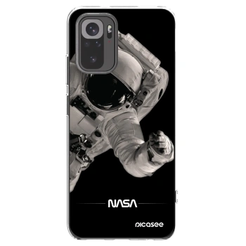 Picasee silikonska prozirna maskica za Xiaomi Redmi Note 10 - Astronaut Big
