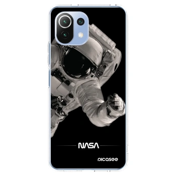 Picasee silikonska prozirna maskica za Xiaomi Mi 11 Lite - Astronaut Big
