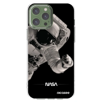Picasee silikonska prozirna maskica za Apple iPhone 13 Pro Max - Astronaut Big
