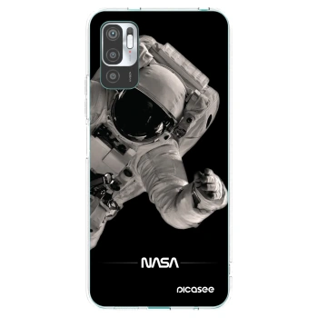 Picasee silikonska prozirna maskica za Xiaomi Redmi Note 10 5G - Astronaut Big