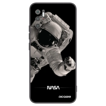 Picasee crna silikonska maskica za Xiaomi Poco M3 Pro 5G - Astronaut Big