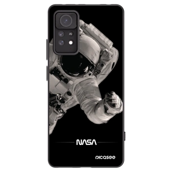 Picasee crna silikonska maskica za Xiaomi Redmi Note 11 Pro 5G - Astronaut Big