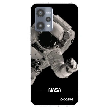 Picasee silikonska prozirna maskica za Realme 9 Pro 5G - Astronaut Big
