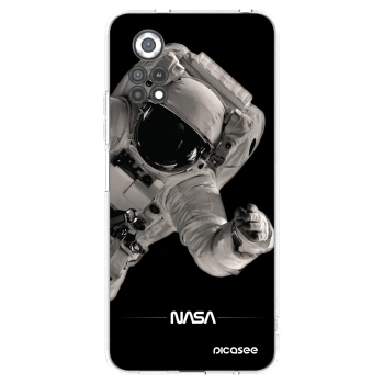 Picasee silikonska prozirna maskica za Xiaomi Poco X4 Pro 5G - Astronaut Big