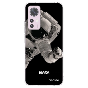 Picasee silikonska prozirna maskica za Xiaomi 12 - Astronaut Big