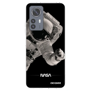 Picasee silikonska prozirna maskica za Xiaomi 12 Pro - Astronaut Big