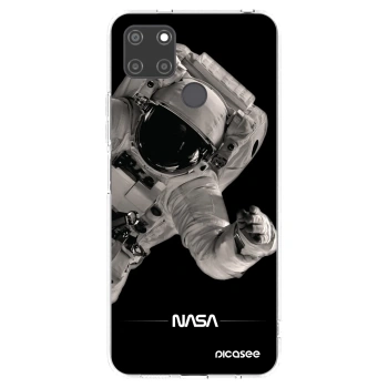 Picasee silikonska prozirna maskica za Realme C21Y - Astronaut Big