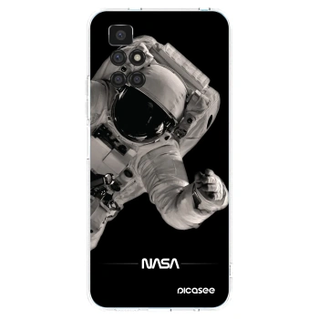 Picasee silikonska prozirna maskica za Xiaomi Redmi 10 (2022) - Astronaut Big