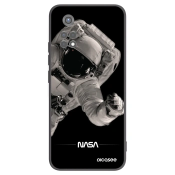 Picasee crna silikonska maskica za Xiaomi Redmi Note 11S 5G - Astronaut Big