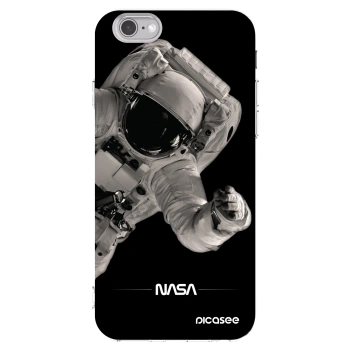 Picasee silikonska prozirna maskica za Apple iPhone 6/6S - Astronaut Big