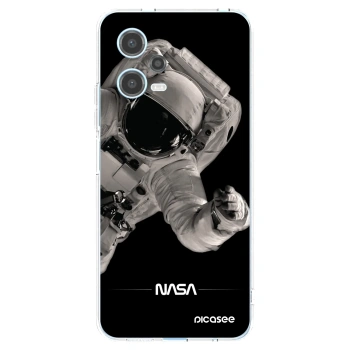 Picasee silikonska prozirna maskica za Xiaomi Redmi Note 12 5G - Astronaut Big