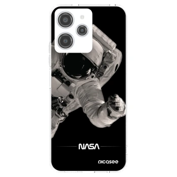 Picasee silikonska prozirna maskica za Xiaomi Redmi 12 4G - Astronaut Big