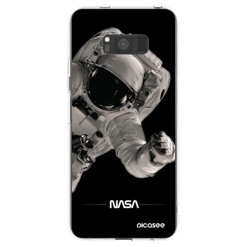 Picasee silikonska prozirna maskica za Samsung Galaxy S8 G950F - Astronaut Big