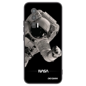 Picasee crna silikonska maskica za Xiaomi Poco F5 Pro 5G - Astronaut Big