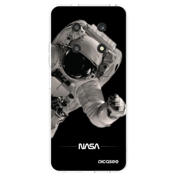Picasee silikonska prozirna maskica za Honor Magic4 Lite 5G - Astronaut Big