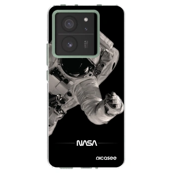 Picasee silikonska prozirna maskica za Xiaomi 13T - Astronaut Big